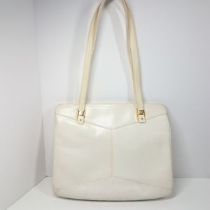 Lou Taylor White Vintage Purse